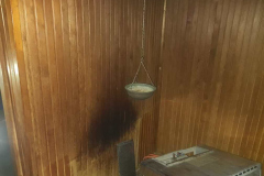 Sauna Yangını Sonrası Temizlik Bakim Onarım